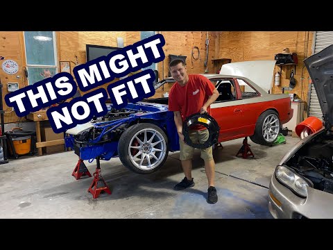 Fitting an LS into a 240! (SFI bell housing is HUGE)