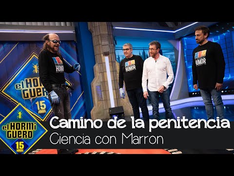 Santiago Segura hace el camino de la penitencia por perder en el huevo explosivo - El Hormiguero