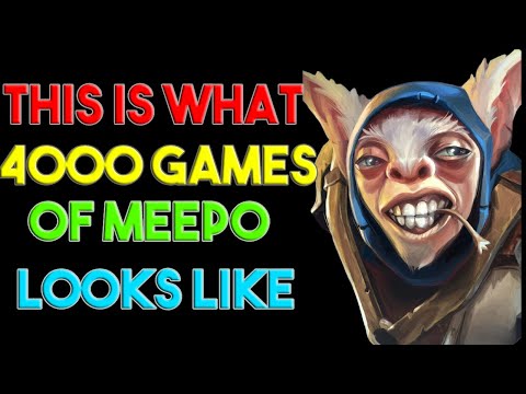 This is What 4000 Games of MEEPO Looks Like 😎