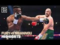 Tyson Fury Vs Francis Ngannou Fight Highlights