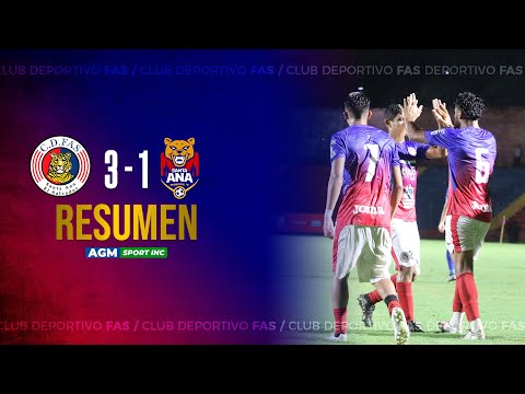 RESUMEN JUEGO AMISTOSO | CD FAS 3-1 SANTA ANA MUNICIPAL F.C