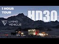 Awesome Solar Trailer!  The Epic New Living Vehicle HD30 - Full Tour