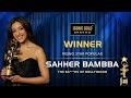Sahher Bambba Wins Rising Star Popular For The Bads Of Bollywood At The Iconic Gold Awards 2026