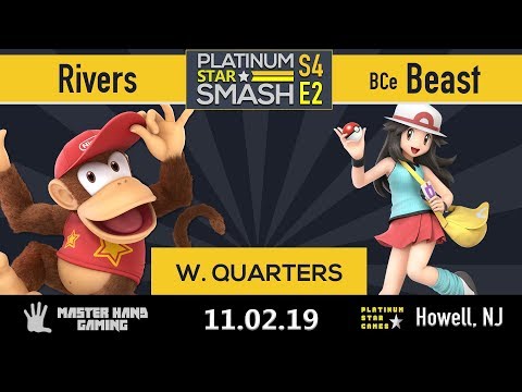 PSS S4:E2 - Rivers (Diddy Kong) Vs. BCe | Beast (Pokemon Trainer, Fox) - W Quarterfinals