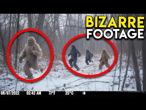 Bizarre Ape Like Creatures Captured on Trail Camera
