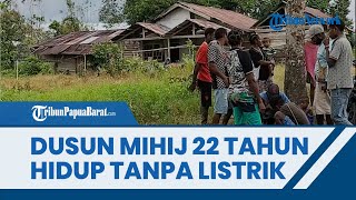 22 Tahun Warga Dusun Mihij Manokwari Hidup tanpa Linstrik, Memanfaatkan Lilin dan Pelita