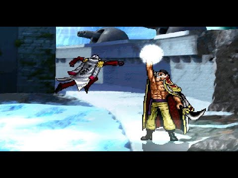 Akainu VS Whitebeard in mugen