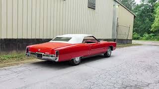 1971 Cadillac Eldorado Convertible Walk Around and Drive Away