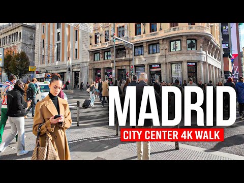 MADRID, Spain 🇪🇸 The Royal Heart of Spain | 4K Walking Tour