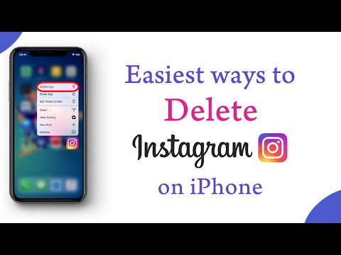 Delete Instagram Account Permanently on iPhone