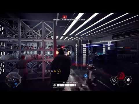Star Wars Battlefront 2 - Darth Vader Defending the Second Death Star!! Gameplay!