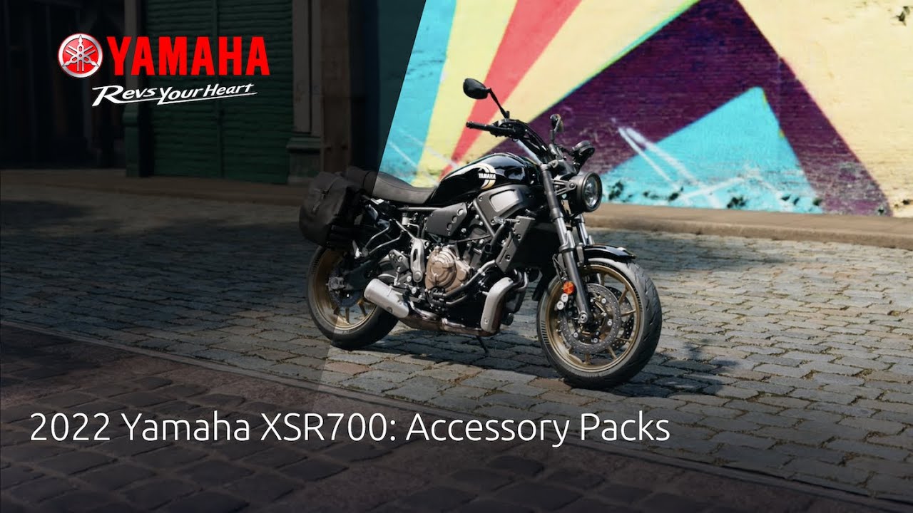 The ideal pack that allows you to take the XSR700 a bit further on your leisurely travel over the weekend. The pack contains everything you need to go the extra mile.