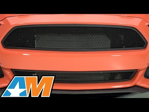 2015-2017 Mustang Modern Billet Black Mesh Grille Review & Install