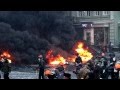 Евромайдан Дымовая завеса день 4 22.01.14 