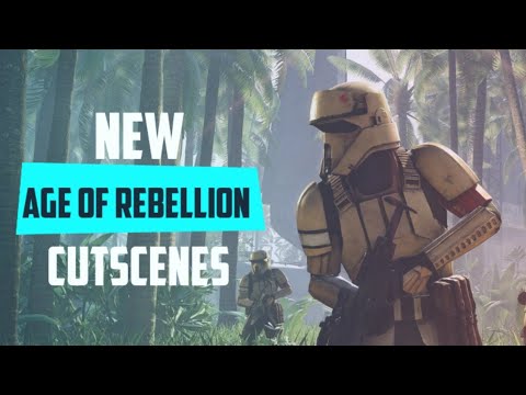 NEW AGE OF REBELLION CUTSCENES - Star Wars Battlefront 2