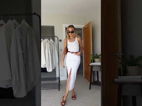 A week in summer outfits 💛