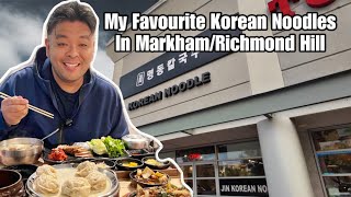 My favourite Korean Noodle Restaurant in Markham/Richmond Hil (North of Toronto)