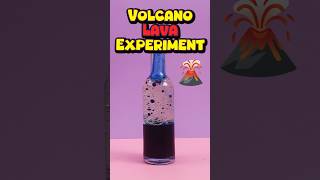 STEM Activity ~ Volcano Lava Experiment 🌋 | DIY STEM Fun for Kids #FunScience #ChemicalReaction #fyp
