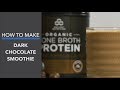 Dark Chocolate Smoothie (With Bone Broth Protein!)