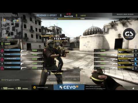 CEVO-Main CS:GO Season 5 Playoffs: Revenge eSports vs. Xeno on de_dust2