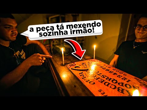 UNBELIEVABLE THE OUIJA BOARD MOVED BY ITS OWN!