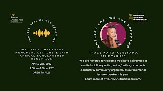2022 Paul Chikahisa Memorial Lecture Amplify API: We Are Speaking