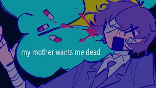 Cover art for my mother wants me dead || BSD (FLASH/BRIGHT COLORS)