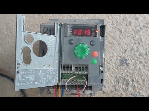 F014 / F015.    Alarm in Schneider drive // VFD Error