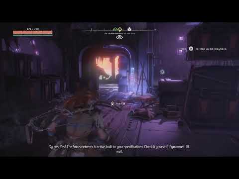 Aloy listening Sylens & HADES talking audio Files