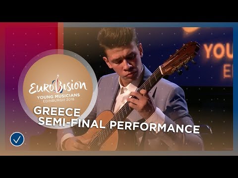 Thanos Tzanetakis - Greece - Semi-Final Performance - Eurovision Young Musicians 2018