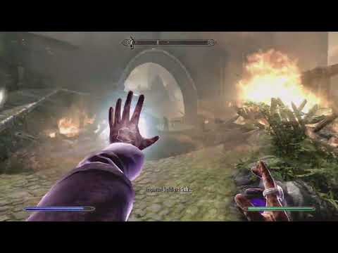 Skyrim Ebony Warrior At Battle For Solitude