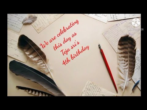 A very special birthday wishes to Teja Sri | siimavlogs12@gmail.com