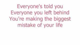 Your Biggest Mistake by New Found Glory lyrics