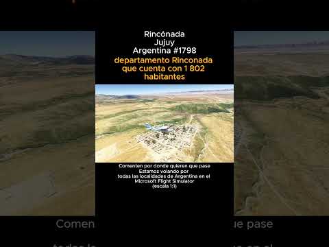 Rincónada, Jujuy desde el Microsoft Flight Simulator #rinconada #jujuy #argentina #Msfs2024