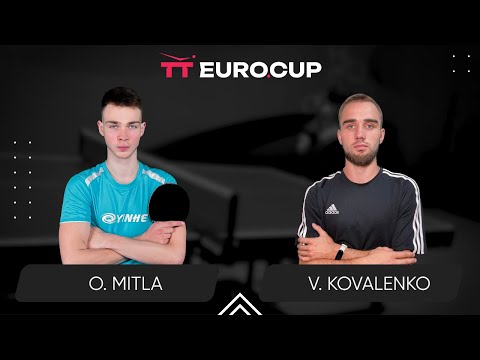 10:45 Oleksii Mitla - Viacheslav Kovalenko 07.03.2024 TT Euro.Cup  Ukraine Master. TABLE 4
