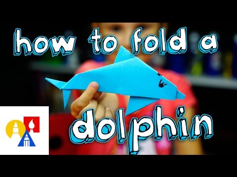 How To Fold An Origami Dolphin
