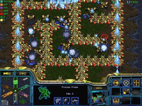 StarCraft Casual Game #2 - CANNON DEFENSE PERFECTION