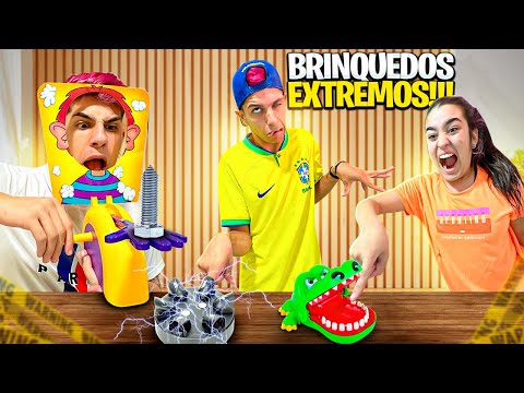 24 HORAS JOGANDO JOGOS EXTREMOS *Deu ruim 🧸💥