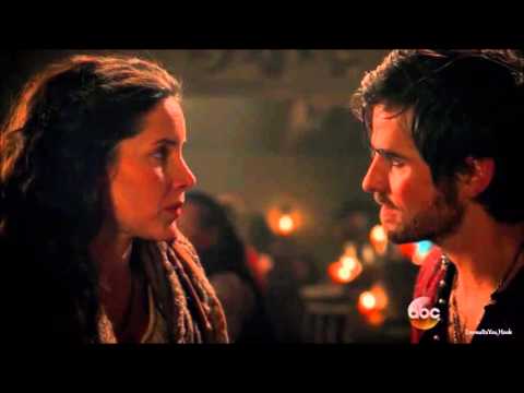 ouat 5x14 - "At your service, ma 'am" Milah meets Hook "Devil's Due"