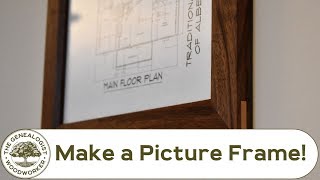 How I Make Picture Frames to Sell on Etsy