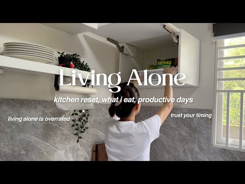 Living Alone in the Philippines: kitchen reset, what i eat, productive days 🌱