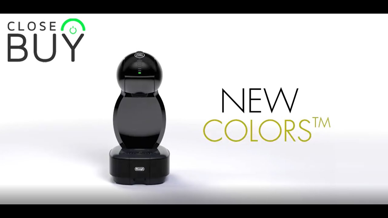  DeLonghi Dolce Gusto Coffee Maker, 1500W, Black - COLORS 
