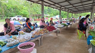 ตลาดอาหารป่า บ้านหนองแสงเจริญพัฒนา อำเภอบุณฑริก อุบลราชธานี