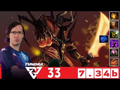 [DOTA 2] TUNDRA.33 the DOOM [OFFLANE] [7.34b]