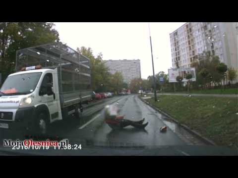Pijany idiota na drodze. 