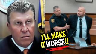 He's "VERY SORRY" For Kicking 67-YR-OLD in the Face at McDonalds.. JUDGE DELIVERS REALITY CHECK!!