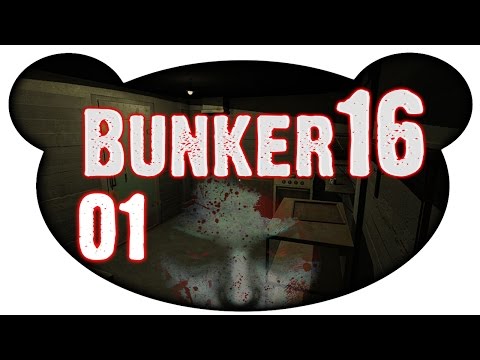Bunker 16 #01 - Ich bin doch so schreckhaft... (Let's Play Indie Horror German)