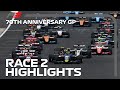 F3 Race 2 Highlights | 70th Anniversary Grand Prix 2020