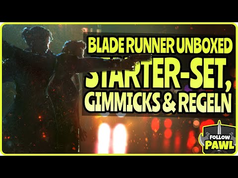 Blade Runner RPG (Unboxing und Regeln)