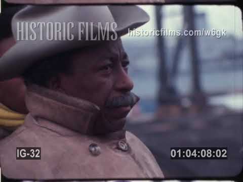 ON-SET FILMING FROM "SHAFTS BIG SCORE 1972 part 2